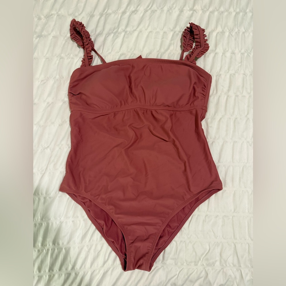 Women’s Swimwear One-Piece in Rust